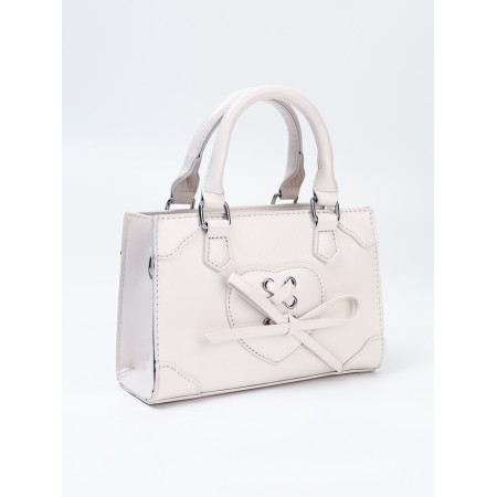 Female bag, 20*8*14, lightning departure, belt lengths, white-3
