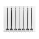 Bimetallic radiator Stout Space 500, 500 x 90 mm, 8 sections