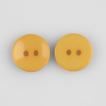 A set of buttons, 2 punctures, d = 16 mm, 24 pcs, mustard color-2