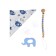 Gift set, 5 items "Elephant" blue, I crush me