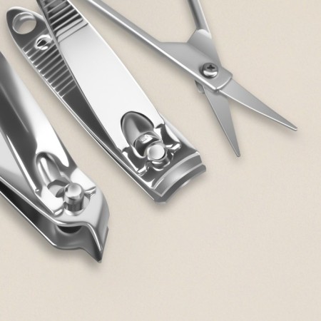 Manicure set, 6 items, in case, color mix-3