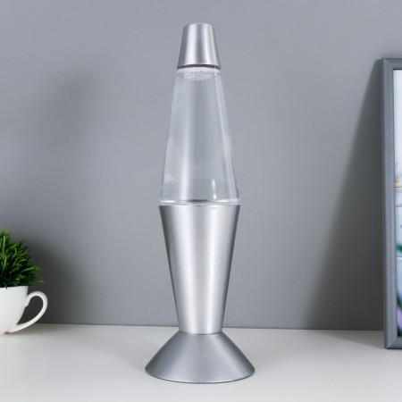 Typhoon lamp Led Lava, silver 32 cm Risalux-1