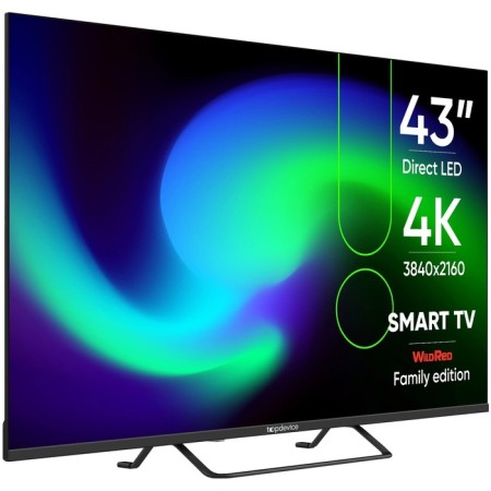 TV TopDevice TDTV43BS05U, 43 ", 3840x2160, DV3-T/T2/C/S2, HDMI3, USB2, Smarttv, Black-2