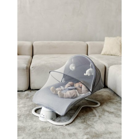 Electric shafts Children's Amarobaby Happy Swing, gray color-22