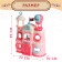 House for animals "Bunny: Big Family" with a set of accessories