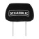 Caps for the headrest sex carrier, black, set 2 pcs