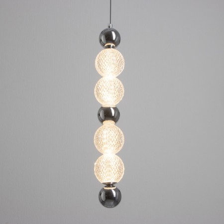 Saturo lamp 4XLED 36W 3000k chrome 8x8x52-202 cm-2
