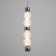 Saturo lamp 4XLED 36W 3000k chrome 8x8x52-202 cm