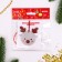 Set for creativity. Create a Christmas tree decoration made of felt "deer"