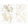 Set of Golden Tattoos, 2 sheets in a set