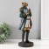 Souvenir Polystone "Cheetah in the Blue Camisole" 12.5x11.5x31 cm