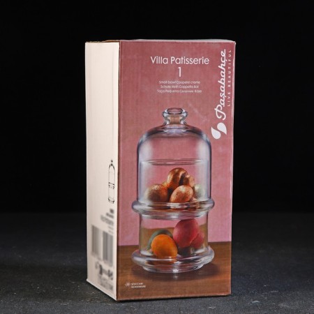 Set of glass containers Patisserie, with a lid, 2 pcs-4