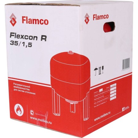 Expande Flamco FlexCon R tank, for heating systems, vertical, 1.5-6 bar, 35 liters-5