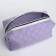 Lightning cosmetic bag, lilac color
