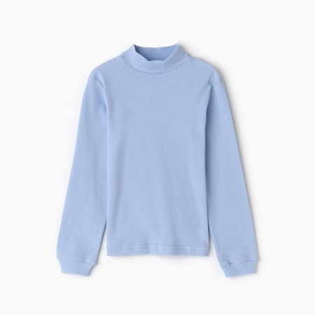 Baby turtleneck, blue color, height 140 cm