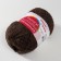 Yarn "village" 100% wool 170m/100g (251 brown)