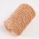 Knitting cord 100% polyester 3mm 100m/200 ± 20g (05 pink-beige)