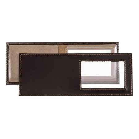 Cover for a certificate with a window, brown color-2