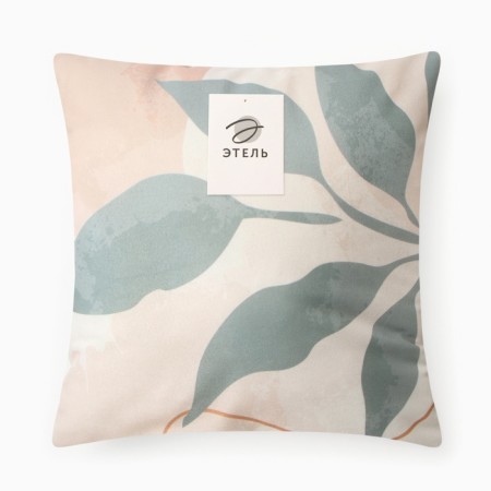 Case on the pillow of Ethel "Melancholy" 3 pcs, 40*40 cm, velor 100% p/e-7