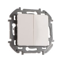 Выключатель Legrand INSPIRIA, 2-кл, 10 AX, 250 В, Белый