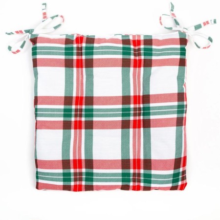 Подушка на стул "Этель" Нoliday decoration 42х42х7см, 100%хл, репс 210 г/м2-1