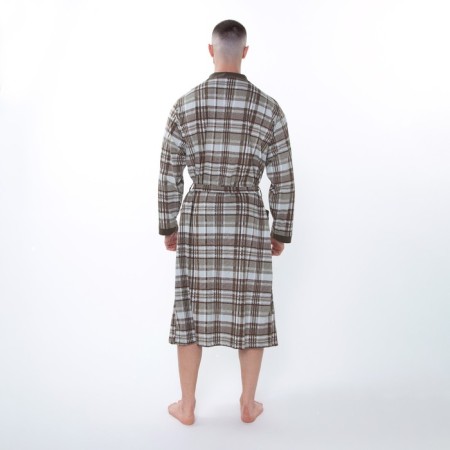Male robe, brown color, size 50-5