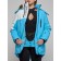 Ski jacket female, size 42, blue color