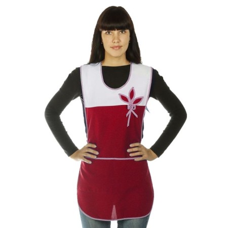 Apron Gabardin, p. 42-50, height 170-176, burgundy color