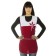 Apron Gabardin, p. 42-50, height 170-176, burgundy color