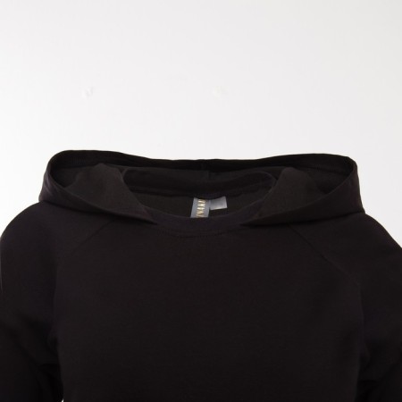 Female set (sweatshirt, pants) minku: Home Comfort Black color, rr 54-10