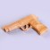 Children's wooden weapon "Pistol" 16.5 × 11 × 2 cm