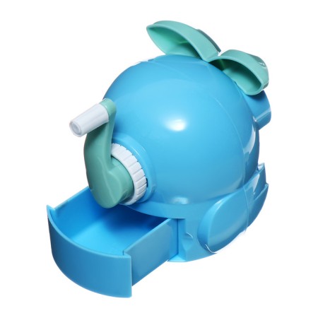 Mechanical sharpener with the container owl blue-14