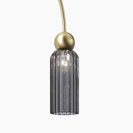Suspension lamp Maytoni Mod302PL-02GR, E14, 2x40 W, 700x100x3625 mm, gold-2