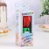 Candle for the cake musical "Tulip", spinning, red, 14.5 × 6 cm