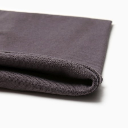 Set for a boy (snood and hat), dark gray color, size 54-58-1