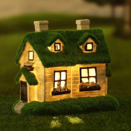 Garden Light "Fairy House" 20x10x16cm-1