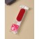 Cardinal clothing brush, bilateral, 25.5 × 6 × 2.5 cm