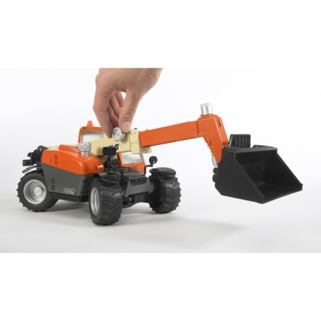 Wheel loader JLG 2505 TeleHandler, with telescopic bucket-2