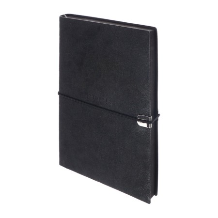 Dated diary 2025, A5, 176 sheets of Escalada, soft cover cover, pancake embossing, liesse, block 70 g/m2, black-1