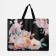 Household bag without fastening, black color
