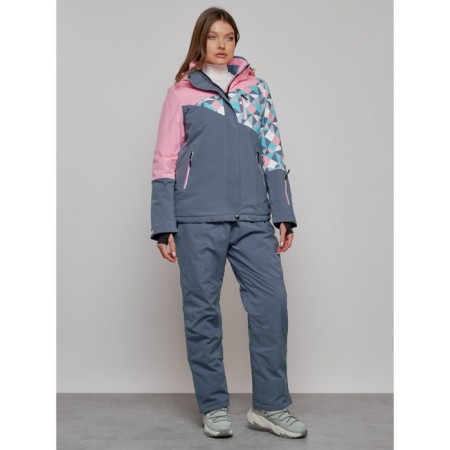 Ski suit female, size 50, pink color-5
