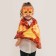 New Year! Carnival set "Cool snake", cape, mask, red color