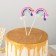 A set of toppers for the Cake "Rainbow", 2 pcs, 12.5 × 5 cm