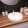 Sinita Luxe Art INSIDE sink, white