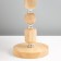 Lignum table lamp E27 40W light wood 25x25x37.5 cm Risalux