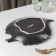 Ceramic serving dish "Rapsodia. Sheet ", 26.5 × 20.5 × 2.5 cm, black color