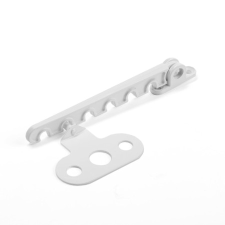 Aluminum limiter 6 positional, comb, white color