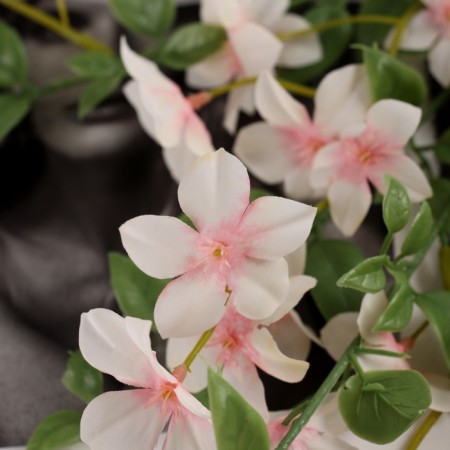 Flowers artificial "Pigo Pigo" 87 cm, white-pink-1