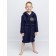 Baby robe, height 122 cm, dark blue color