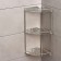 Angular regiment 3-tier, 22.5 × 32 × 54 cm, stainless steel